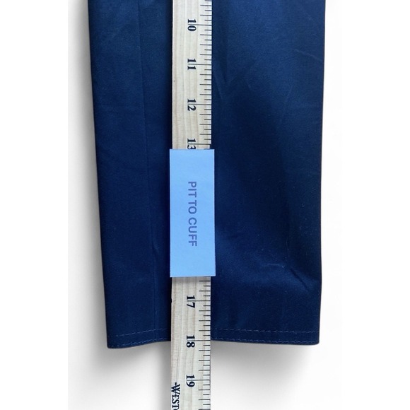 COACH 1941 Women's Medium Black Hidden Button Cotton Coat Jacket Slit Pockets - Picture 5 of 10